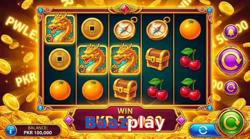 Main screen of Baazplay pg page for PK players