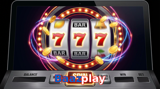 Main screen of Baazplay slots page for PK players